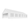 16 ft x 32 ft Party Tent, Heavy Duty Event Shelter with Removable Sidewall, Outdoor Gazebo Canopy for Birthday Party Wedding Event, Straight Edge - 2 of 4