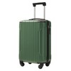 Whisen 3-Piece Luggage Set, 20” ABS Hardshell Carry-on Suitcase with TSA Lock, Spinner Wheels and 2 mesh packing cubes - 4 of 4