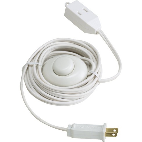 Do it Best Do it 15 Ft. 18/2 White Extension Cord with Foot Switch FS-PT2182-15X-WH - image 1 of 4