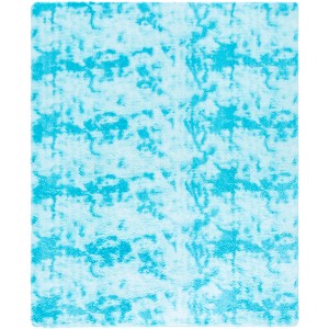 Rainbow Shag RBO100 Flatweave-Power Loomed Skid-Resistant Indoor Rugs - Safavieh - 1 of 4