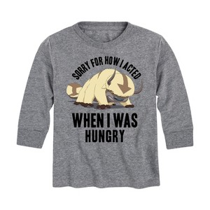 Boys' - Avatar: The Last Airbender - Appa Hungry Long Sleeve Graphic T-Shirt - 1 of 4
