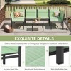 Cesicia Modern 7-Piece White Outdoor Patio Sofa Set For Backyard, Poolside, Indoor - 4 of 4