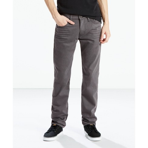 Levi's® Men's 511™ Slim Fit Jeans - Dark Gray 34x34 : Target