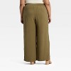Women's High-Rise Modern Gauze Pull-On Pants - A New Day™ - 2 of 3