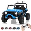 Jojoka 2 Seater Ride on Car for Kids 24v with Remote Control, 24v Ride on Toy,Fast 4.97MPH Truck,4WD Electric Truck Toy - 3 of 4