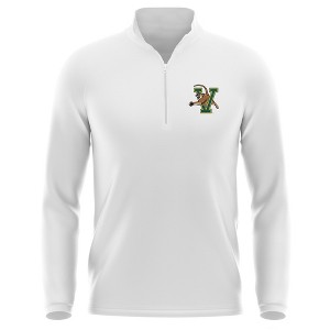 Campus Lab University of Vermont Adult Men's Active Sport 1/4 Zip Pullover Left Chest Logo - 1 of 4