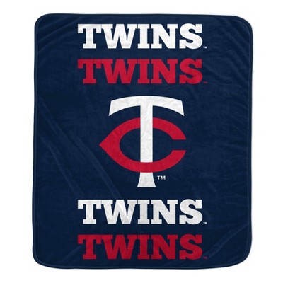 MLB Minnesota Twins Repeat Refresh Ultra Soft Blanket