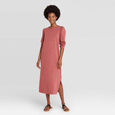 red t shirt dress target