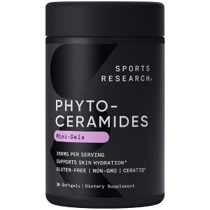 Sports Research Phytoceramides Mini-Gels, 350 mg, 30 Softgels - 1 of 4