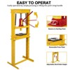 Hydraulic Shop Press, H-Frame Garage Press with Adjustable Worktable for Metal Bending - 3 of 4