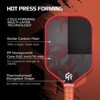 Aukfa Carbon Fiber Pickleball Paddle – Cold Pressed Multi-Layer Design, 16mm Polypropylene Core, Fabric Surface, Elongated Shape - 3 of 4