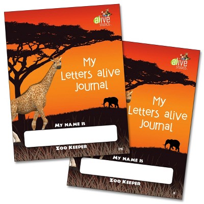 Alive Studios My Letters Alive PreK and Kindergarten Journals