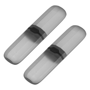 Unique Bargains Travel and Outdoor Plastic Portable Simple Storage Toothbrush Containers 8 x 2.2 x 1.2 Inch 2 Pcs - 1 of 4