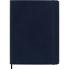 Moleskine XL Plain Notebook Sapphire Blue Soft: Journal, Undated, Acid-Free, Elastic Closure, Ribbon Marker, 192 Pages - 2 of 4