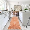 Machine Washable Rug Modern Abstract Low Pile Rugs Foldable Non Slip Rug Contemporary Lines Indoor Carpet for Bedroom Living Room Nursery Playroom - 2 of 4