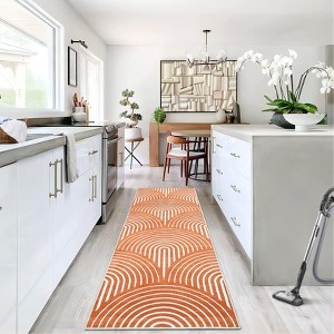 Modern Washable Area Rug – Non-Slip Low Pile Rug for Living Room, Bedroom, Office, or Classroom - 1 of 4