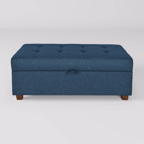 Blue ottoman sale target