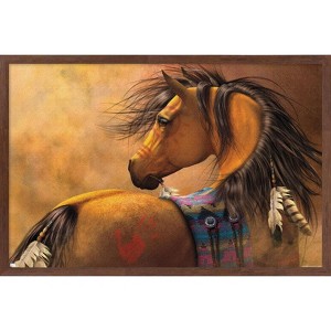 Trends International Laurie Prindle - Kiowa Gold Framed Wall Poster Prints - 1 of 4