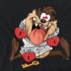 Women's Looney Tunes Valentine's Day Taz Tied Up With Love Loose T-Shirt - 2 of 4