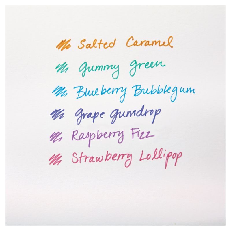 Paper Mate Flair Candy Pop 6pk Felt Pens 0.7mm Medium Tip Multicolored, 5 of 19