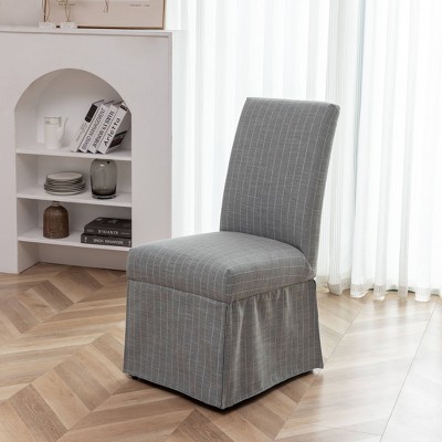 Classic Covered Armless Dining Chair - WOVENBYRD