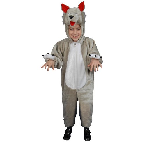 Dress Up America Wolf Costume For Kids : Target