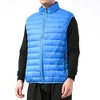 Alpine Swiss Clark Mens Puffer Vest Down Alternative Water Resistant Packable Outerwear Zip Up Pockets Warm Versatile Layer - 4 of 4