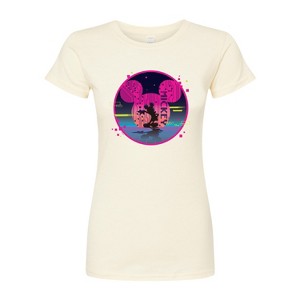 Women's - Disney - Mickey Sphere Fitted Graphic T-Shirt - 1 of 3