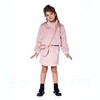 Deux par Deux Girl Fake Fur Short Jacket Pink - 2 of 4