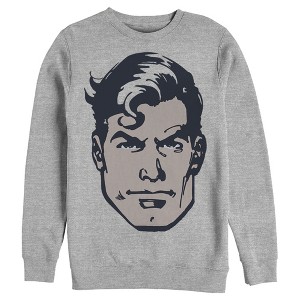 Men's Superman Classic Clark Kent Portrait Sweatshirt - 1 of 3