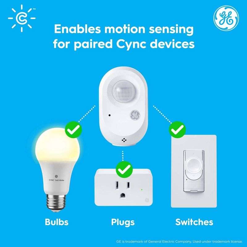 GE CYNC Smart Wire-Free Motion Sensor, 6 of 11