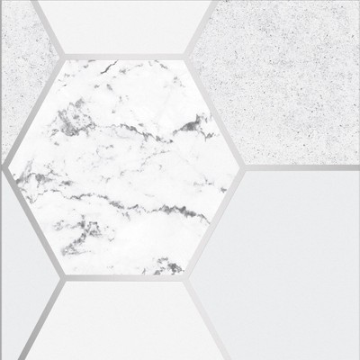 Earthen Grey Geometric Paste the Wall Wallpaper