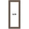 PosterPalooza | Panoramic Sculpted Silver Picture Frame - UV Acrylic, Foam Board Backing, Hanging Hardware - 2 of 4