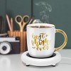 Galvanox SOHO Electric Ceramic 12oz Coffee Mug With Warmer - Best Mom - Makes  Great Gift - image 2 of 4