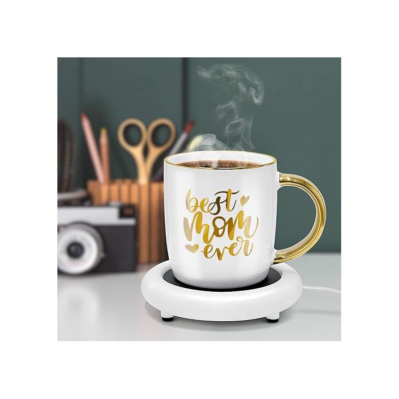 Galvanox SOHO Electric Ceramic 12oz Coffee Mug With Warmer - Best Mom - Makes  Great Gift, 2 of 8