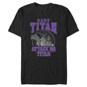 Mens Attack on Titan Cart Titan Jersey T Shirt - 1 of 4