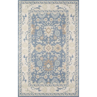 6'6"x9' Anatolia Leif Area Rug Light Blue - Momeni