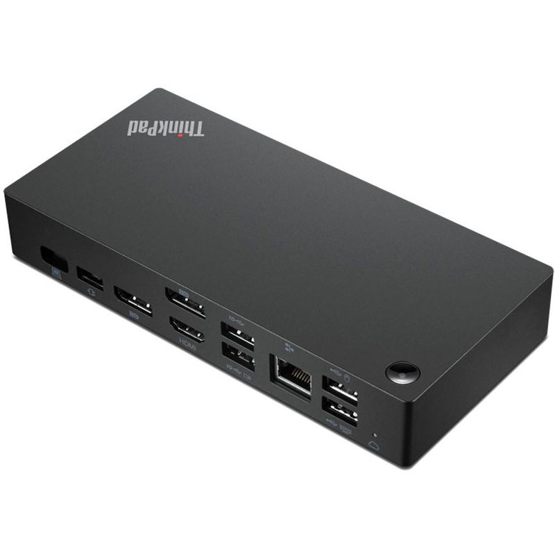Lenovo ThinkPad Universal USB-C Smart Dock - for Notebook/Desktop PC - 96 W - USB Type C - 4K - 3840 x 2160 - 2 x USB 2.0 - USB Type-C, 4 of 7