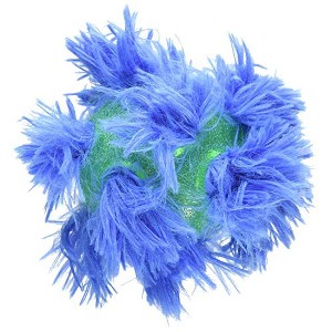 Multipet 4-Teen TPR Outer Rubber Ball with Plush Interior Ball That Squeaks, 2.75" - 1 of 1