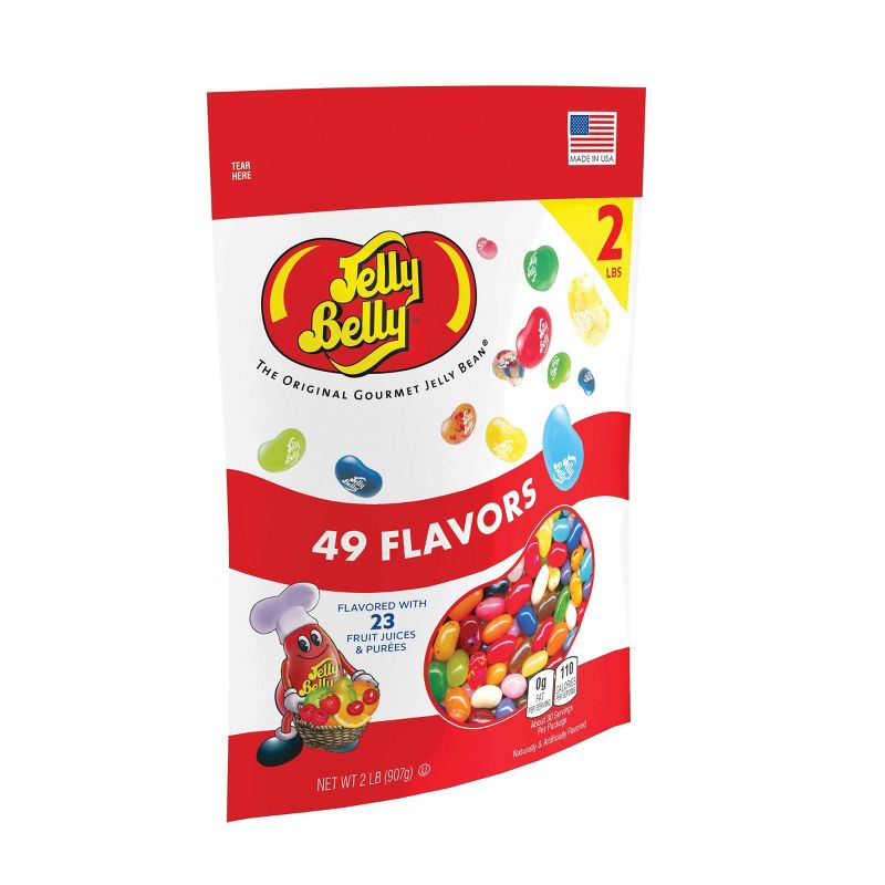 Jelly Belly 49 Flavor Candy Jelly Beans - 2lbs, 3 of 8