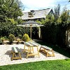 ORRD Kids Picnic Table with Umbrella - Indoor/Outdoor Play Table in Dark Blue - Naturally Playful - 3 of 4