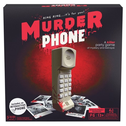 Детские игрушки Spin Master Games Murder Phone Social Deduction Party Game of Mystery & Betrayal