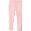 City Threads Girls 100% Cotton Leggings - USA-Made, Soft, Breathable & Sensory Friendly for Kids/Toddlers (Heather Grey) - 3 of 4