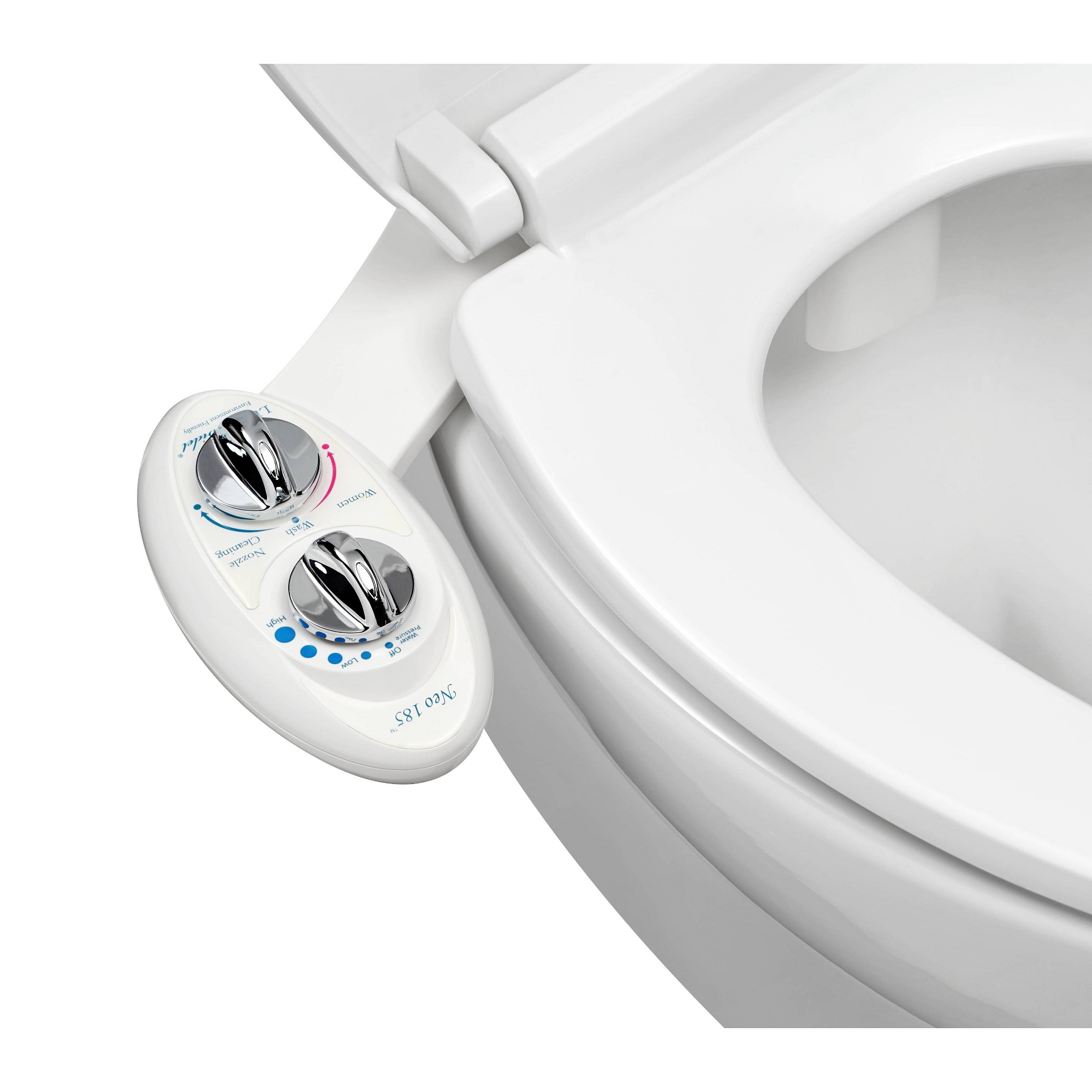 NEO 185 Mechanical Bidet Attachment White - LUXE Bidet