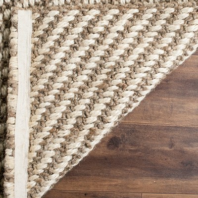 Natural Jute and Sisal Flat Woven 8' x 10' Rug