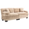 Maliang 84" L Two-seat Sectional Sofa, Modular Deep Seat Sofa, Upholstered Sofa for Small Spaces - 3 of 4