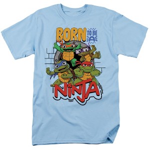 Men's Teenage Mutant Ninja Turtles: Mutant Mayhem Born To Be A Ninja T-Shirt - 1 of 4