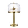 Daye Table Lamp - 20.5 Inch Height - TBL4605 - Clear/Brass - Safavieh - 2 of 4
