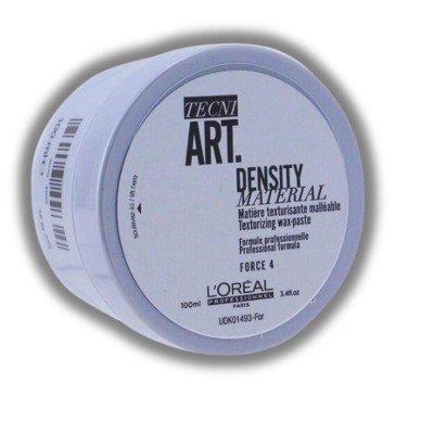 L'oreal Professionnel Tecni Art DENSITY MATERIAL Texturizing Wax-Paste Force 4 (3.38 oz) Loreal Hair Paste Wax Cream