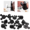 SCS Direct PVC Rubber Mouse Ears Pin Backs (12 Pcs) Compatible w Mickey Mouse, Disney - Keep Your Favorite Pins Safely Secured - 2 of 4